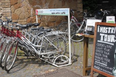 アッピア街道8　自転車